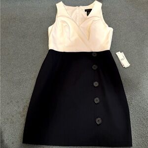 Button design dress.